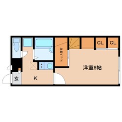 王寺駅 バス10分  高塚台1丁目下車：停歩6分 2階の物件間取画像